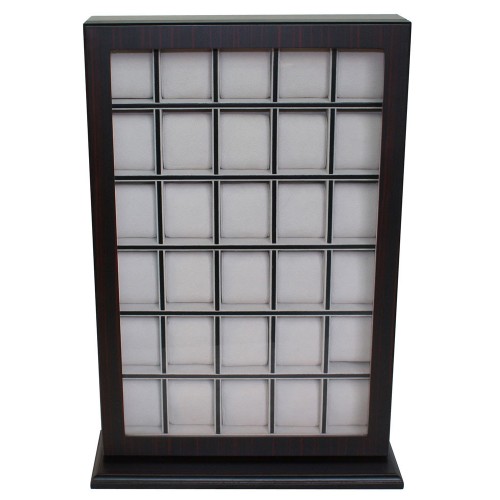 Rothenschild Watch Showcase RS-1135-30EB for 30 Watches Ebony